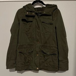 Lucky Brand Utility Jacket, olive